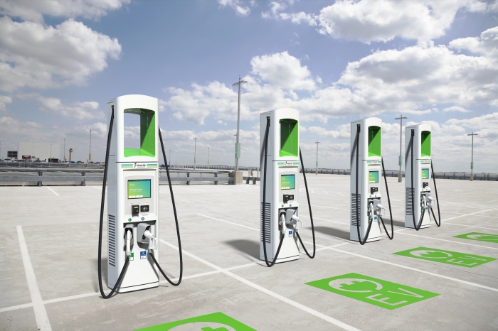 Electrify America Chargers by BTC Power